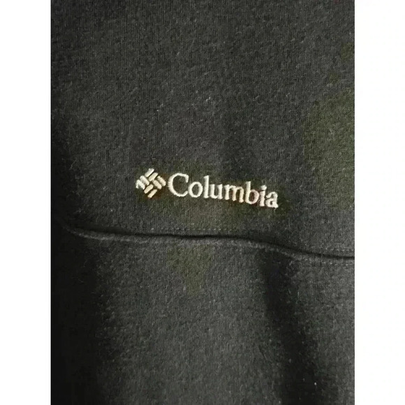Men's Columbia Black Sweatshirt Size L - Picture 3 of 7